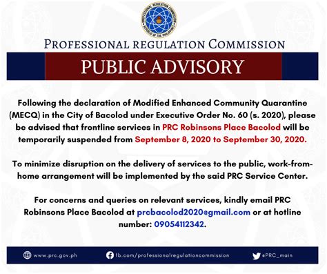 prc bacolod